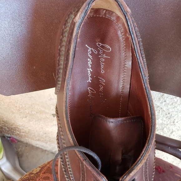 Antonio‎ Maurizi Wingtip NERO Leather Brogue Oxford main image 5
